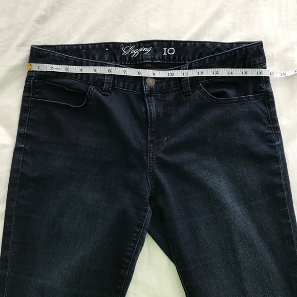 Tommy Hilfiger Jeggings Skinny Jeans Size 10 Dark Navy Blue - Picture 3 of 8